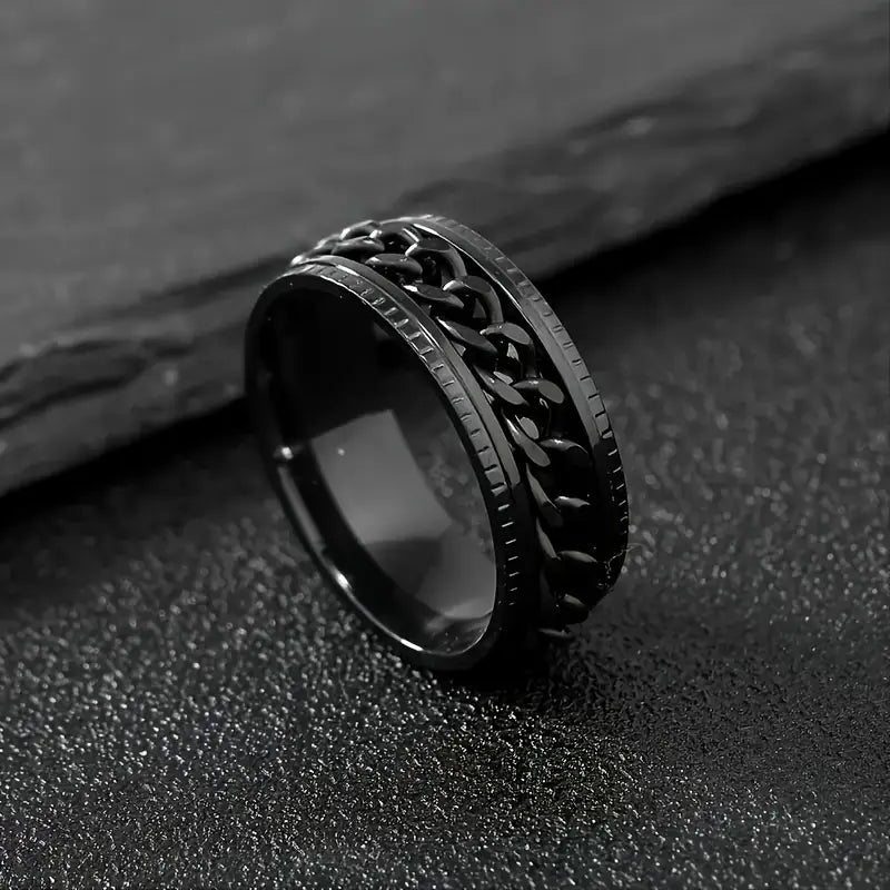 Spinner Rings in Mixed Styles Stainless Steel & Fashionable And Popular Jewellery.