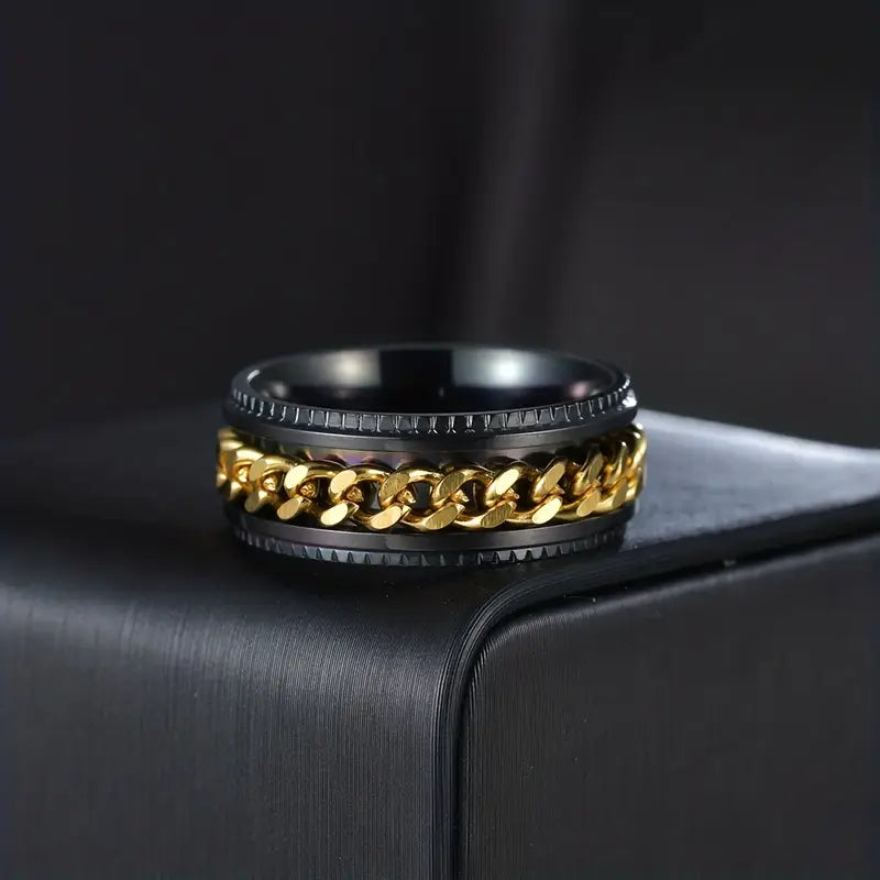 Spinner Rings in Mixed Styles Stainless Steel & Fashionable And Popular Jewellery.