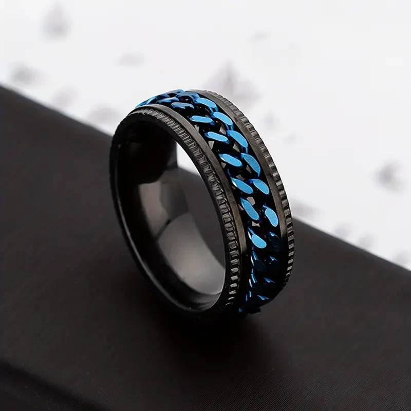Spinner Rings in Mixed Styles Stainless Steel & Fashionable And Popular Jewellery.